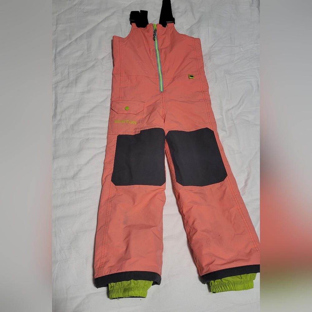 Burton Youth Maven Waterproof bibs, Size 5/6